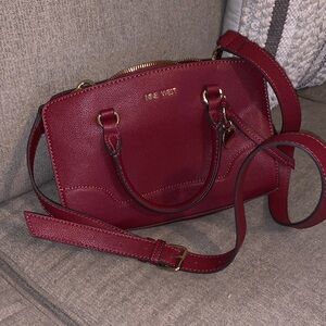 Nine West Burgundy Crossbody Bag